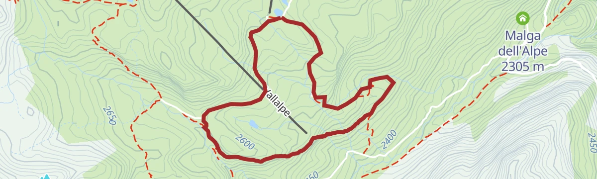 Route map: Sunny Valley - Edelweiss Cave